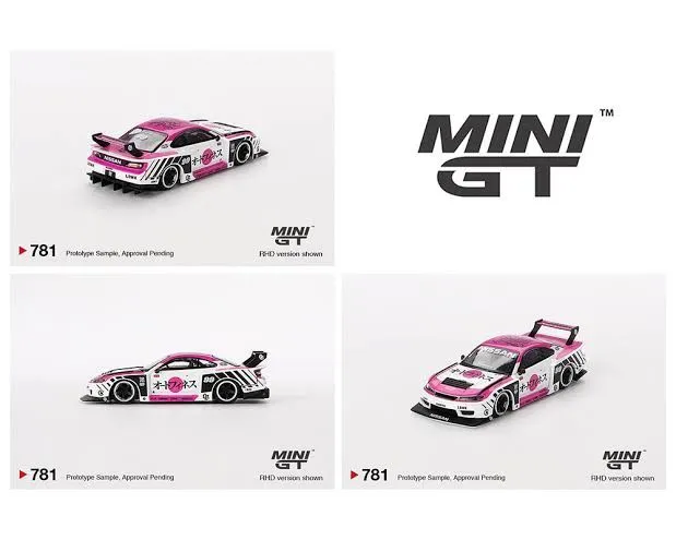 MINI GT 1124 - LB-Silhouette Works GT Nissan 35 GT-RR Ver.2 Blue