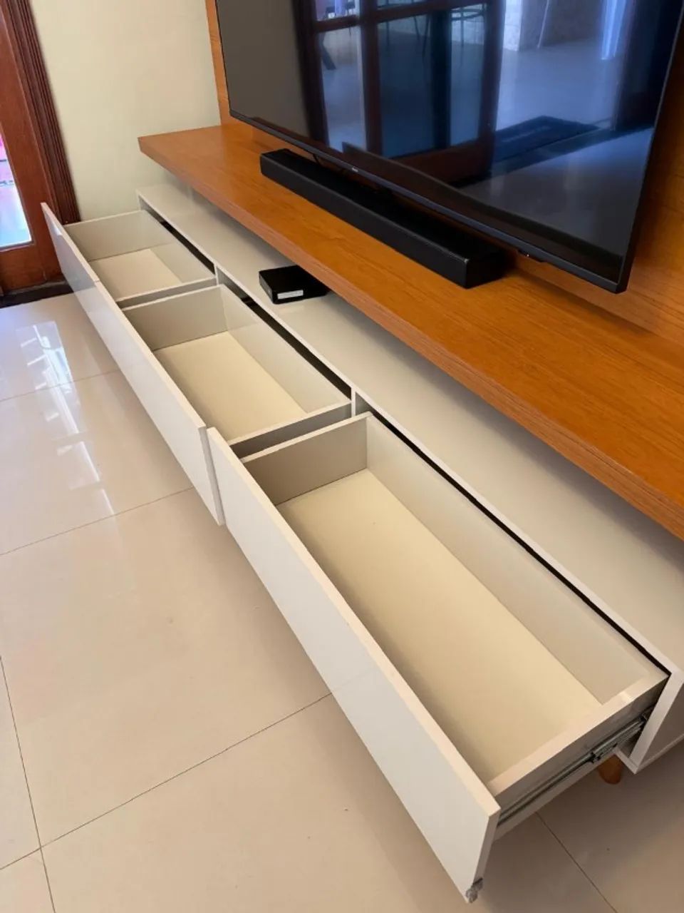 Rack com Painel para TV  - Ótimo Estado - Foto 3