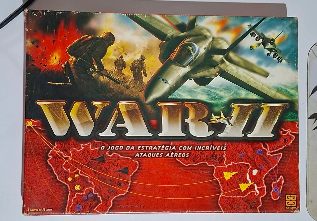 Vendo jogo de tabuleiro war II