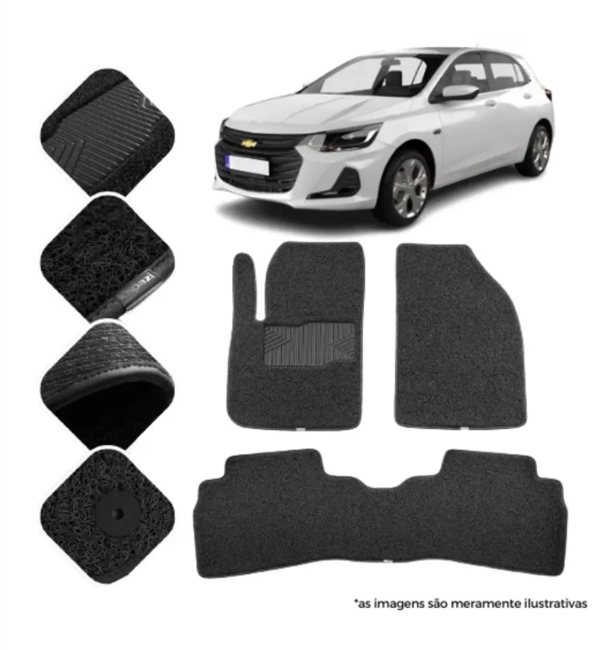 Tapete Automotivo Para Chevrolet Onix Hatch