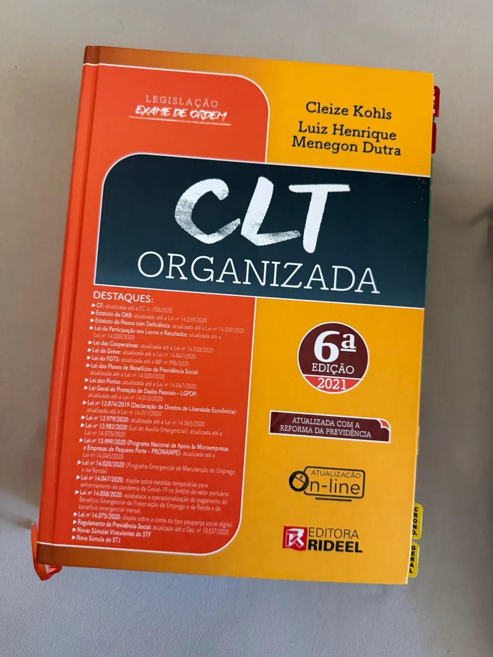 CLT Organizada 6 edição 