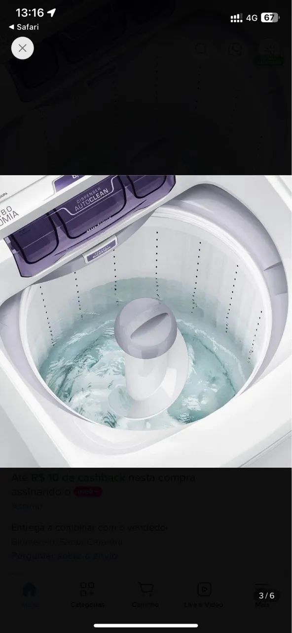 Máquina de Lavar Eletrolux 8.5kg - Foto 3