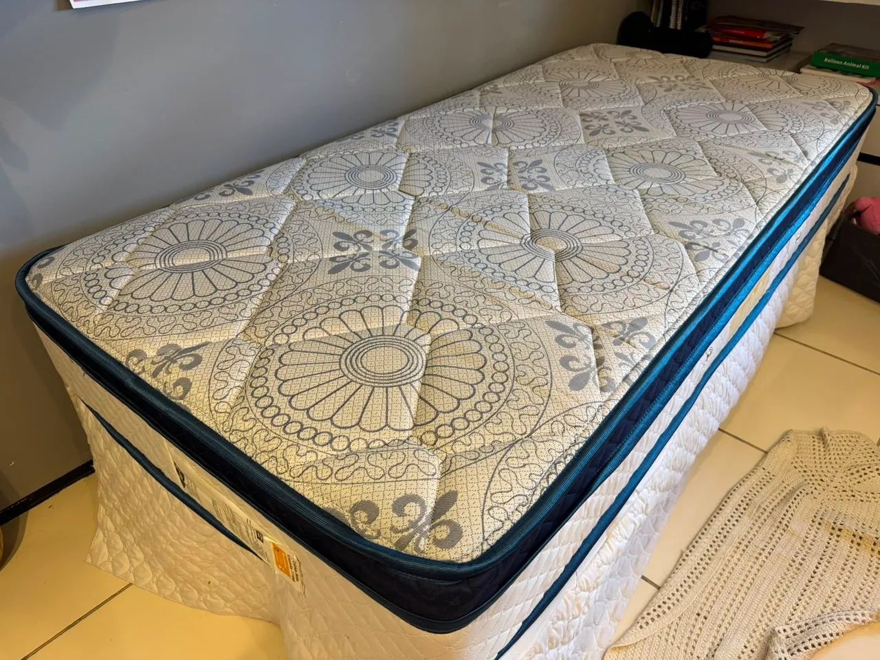 Colchão Herval Idea Solteiro Molas Ensacadas + Cama Auxiliar | Excelente Estado - Foto 2