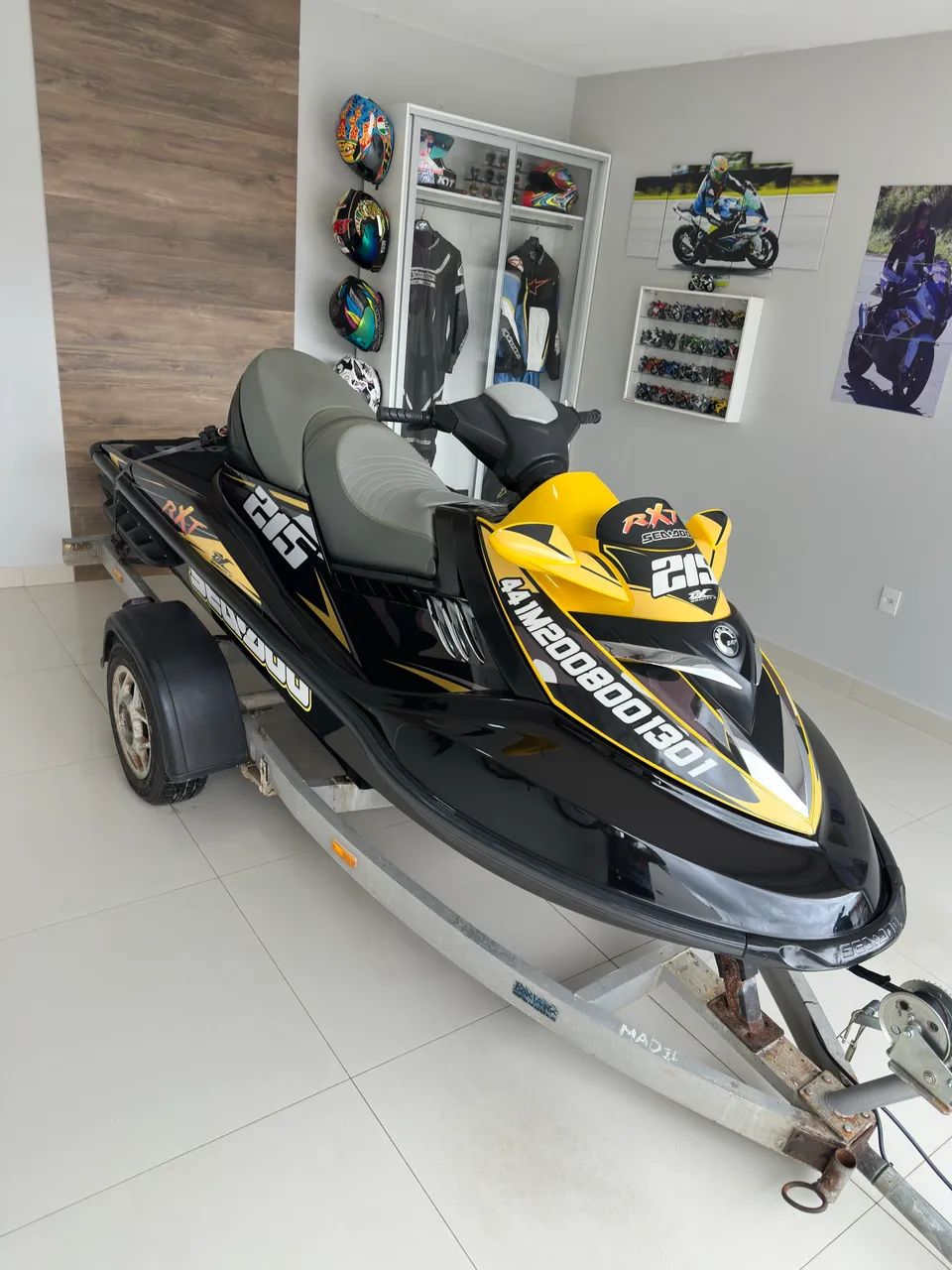 Jet ski sea doo rxt 215 + carretinha  - Foto 4