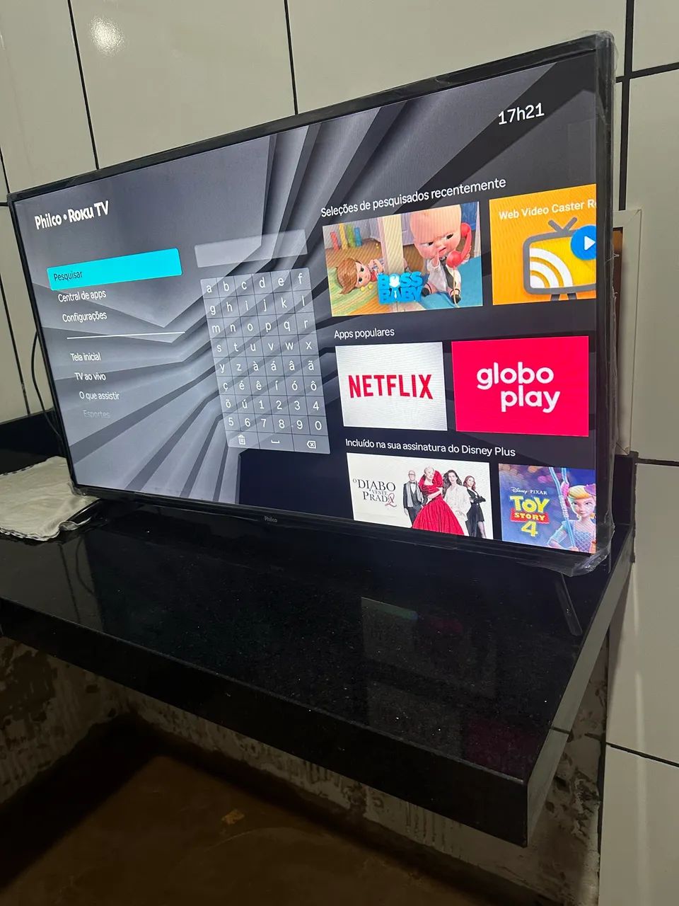 Tv smartv 43 no plástico zerada leia bem  - Foto 4