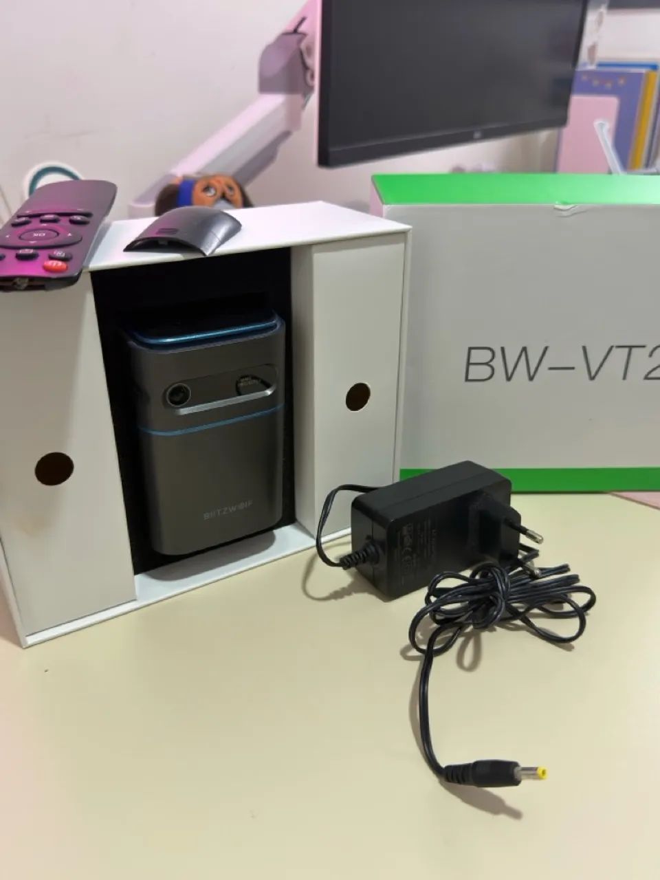 Projetor Portátil BlitzWolf BW-VT2 - DLP, Android, Wi-Fi e Bluetooth