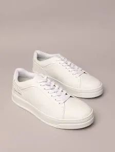 Tênis couro calvin Klein branco original pouco usado - Foto 4