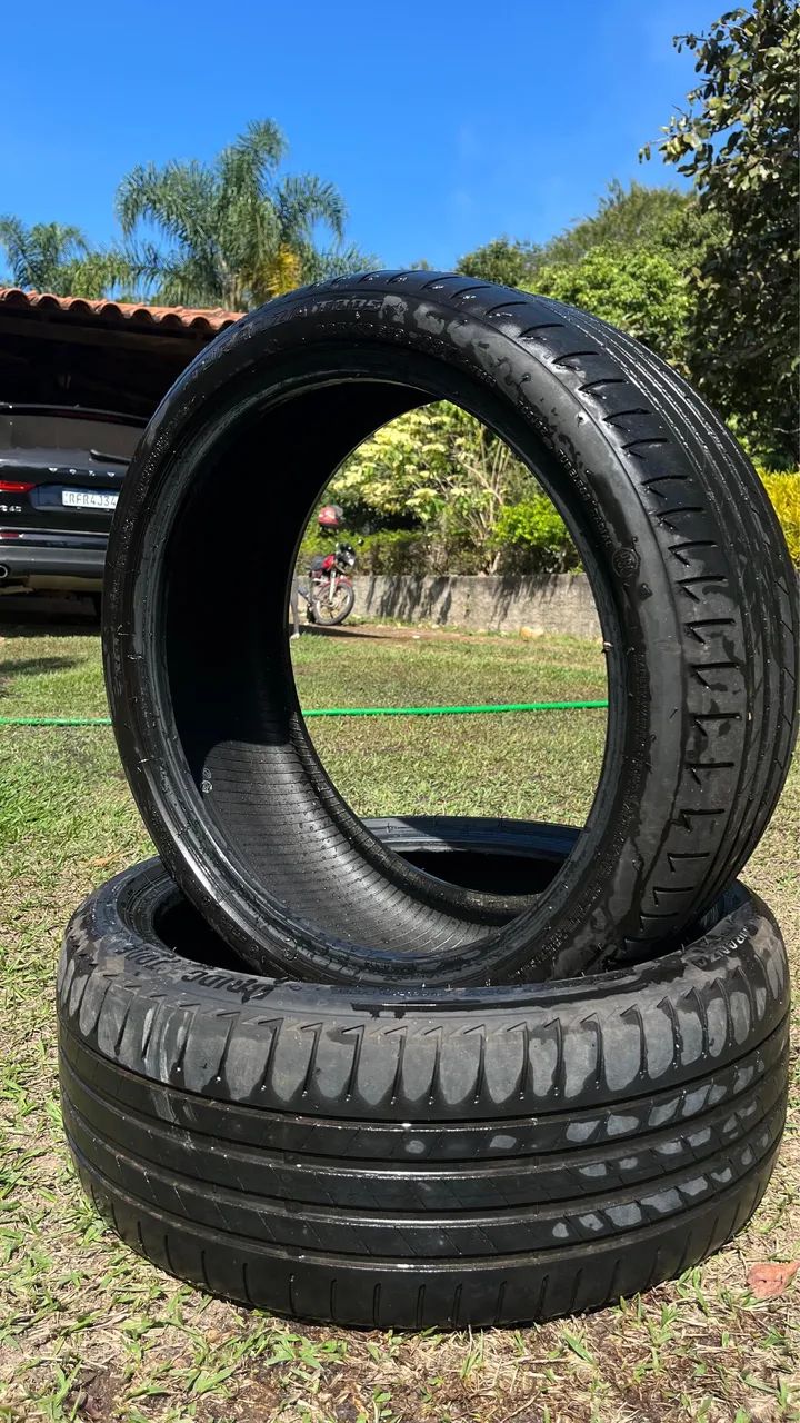 Pneus dianteiros BMW 320i Rum flat 225/40R19 - Foto 2