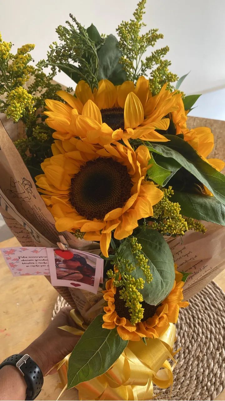 Buquê de flores a pronta entrega