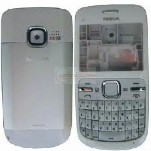Carcaça Nokia C3 Branca