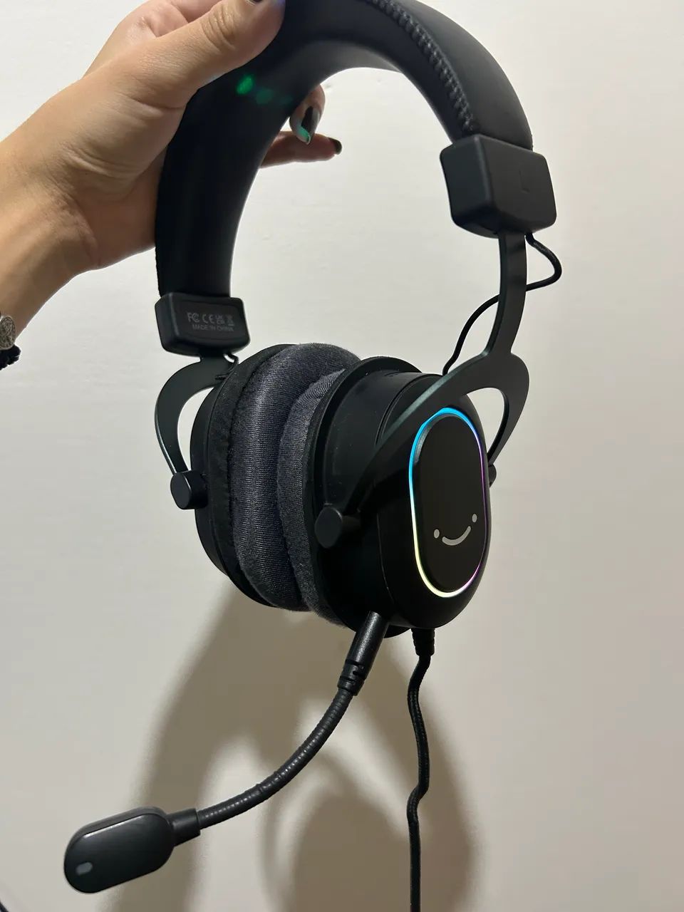 Headset Gamer FIFINE H6 7.1 Surround RGB USB com Microfone - Foto 3