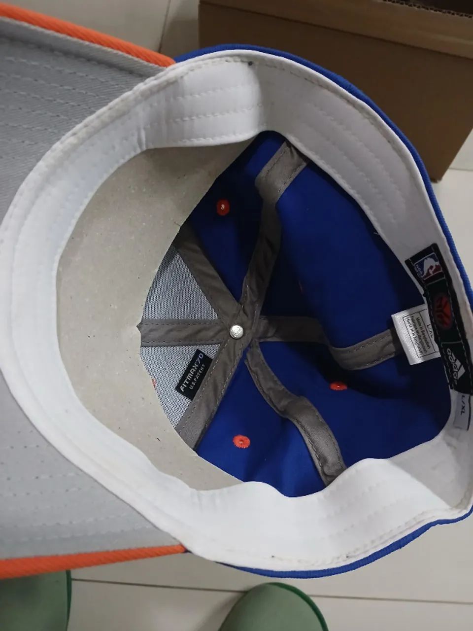 Boné New York Knicks Adidas NBA - Foto 5