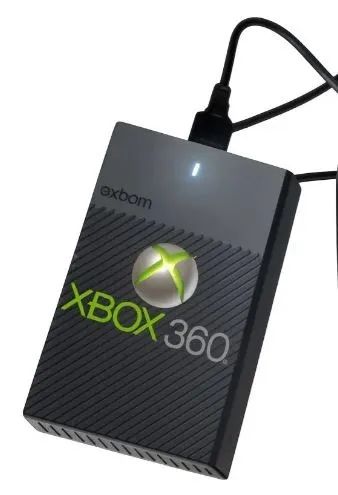 HD 250GB Xbox 360 com case externa Exploit com 240 títulos + Emuladores - Foto 2