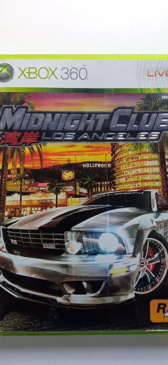 Jogo Midnight club Xbox 360 JAPONÊS ORIGINAL 