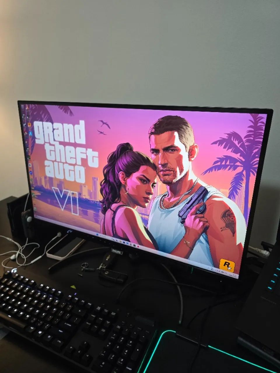 Monitor Philips  27" polegadas 4K IPS