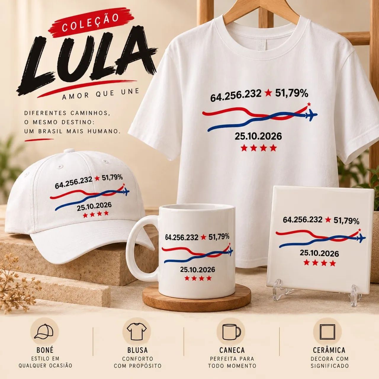 LULA COLEÇÃO NOVA ( ITENS A PARTIR DE R$20 )