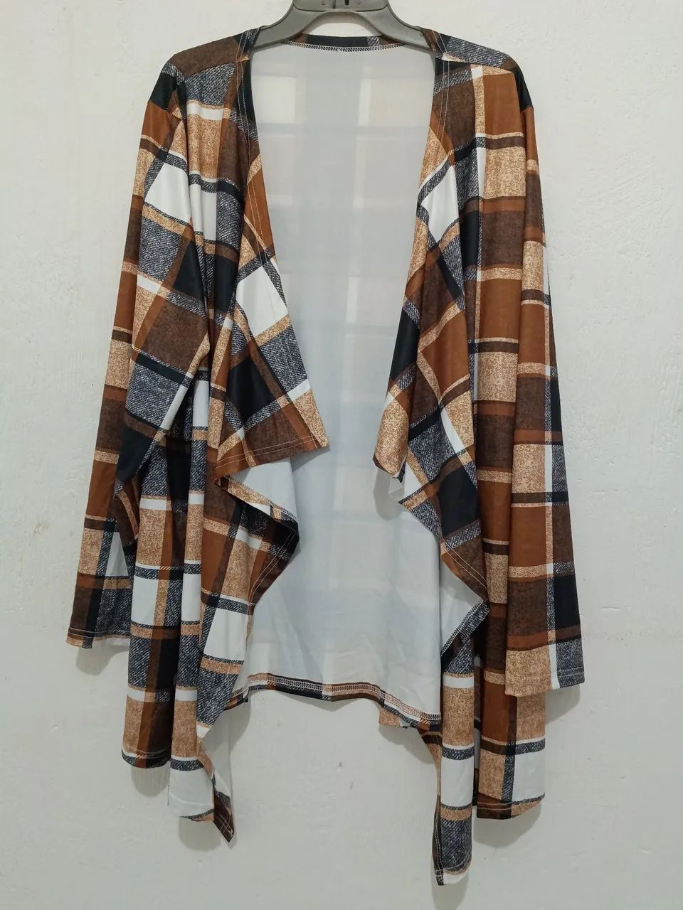 Blazer alongado Plus size 4XL - Novo - Foto 2
