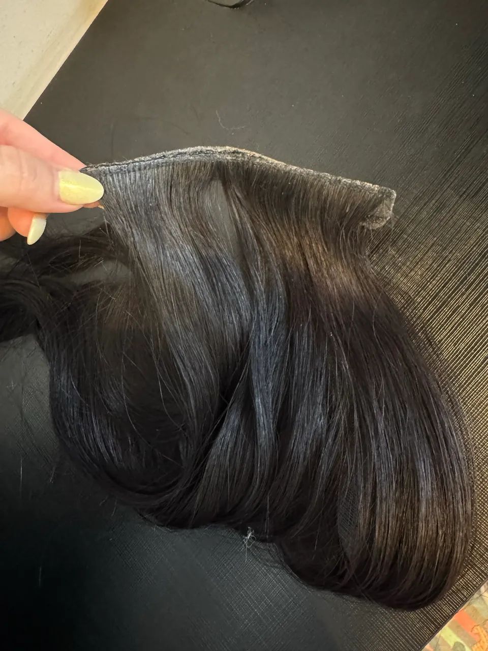 cabelo 3 - 100% humano 55cm 194g - Foto 2