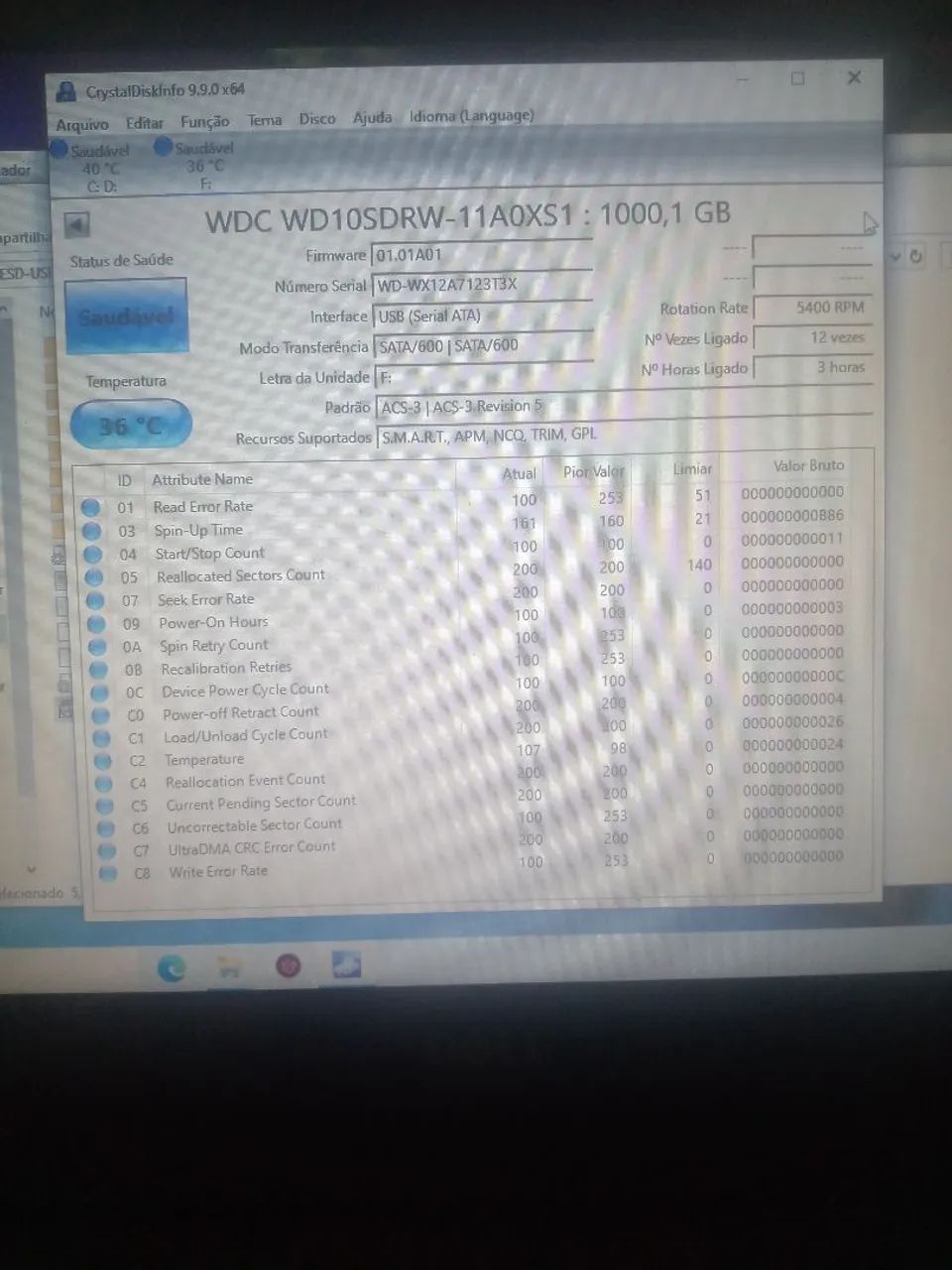 HD 1tera wd externo novinho - Foto 2