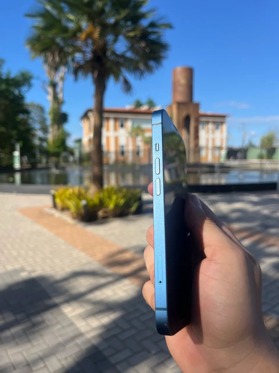 iPhone 13 Azul 128GB - Bem Conservado, Funcionando Perfeito - Foto 4