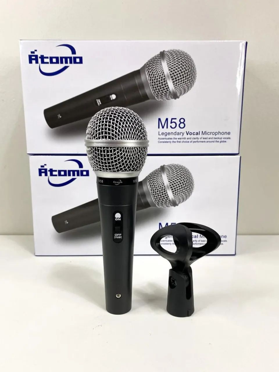 Microfone Com Fio M-58 Profissional - Foto 5