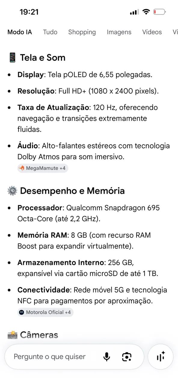 Moto g84  - Foto 3