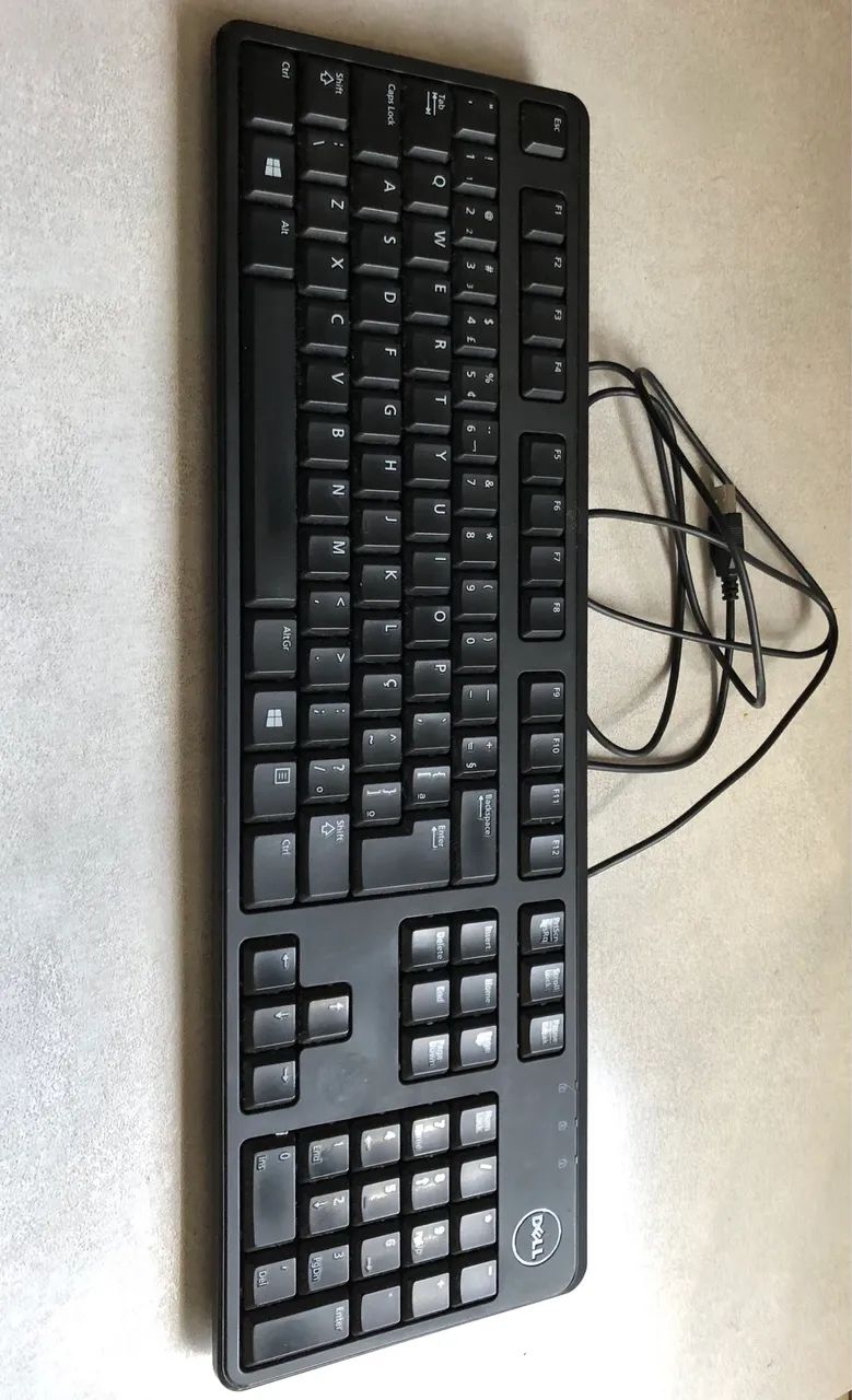 Teclados Dell e HP preto Pt-BR - Foto 4