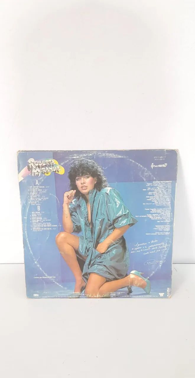 LP Disco de Vinil Roberta Miranda Original Chantecler 1986 Sertanejo - Foto 2