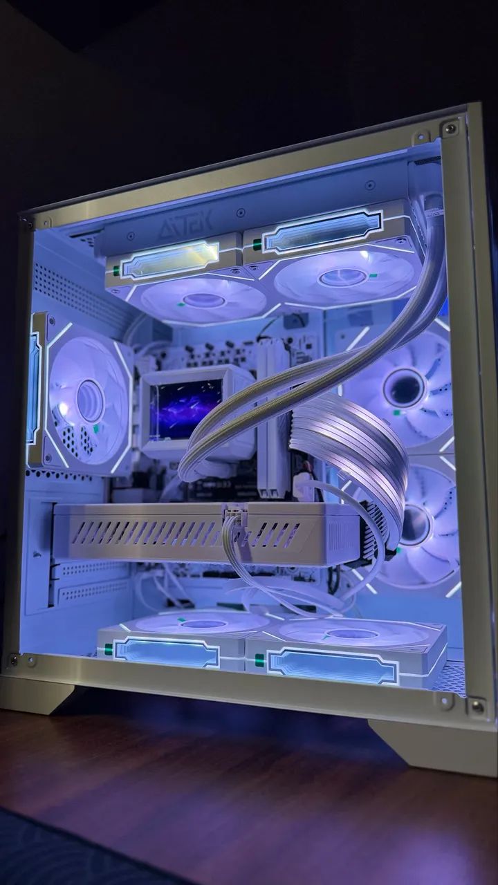 Pc Gamer Full White 