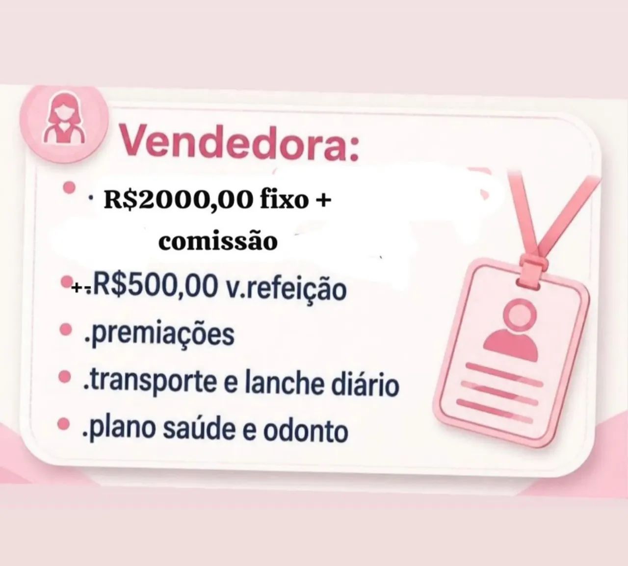 Vagas vendedora e auxiliar de loja/caixa - Foto 2