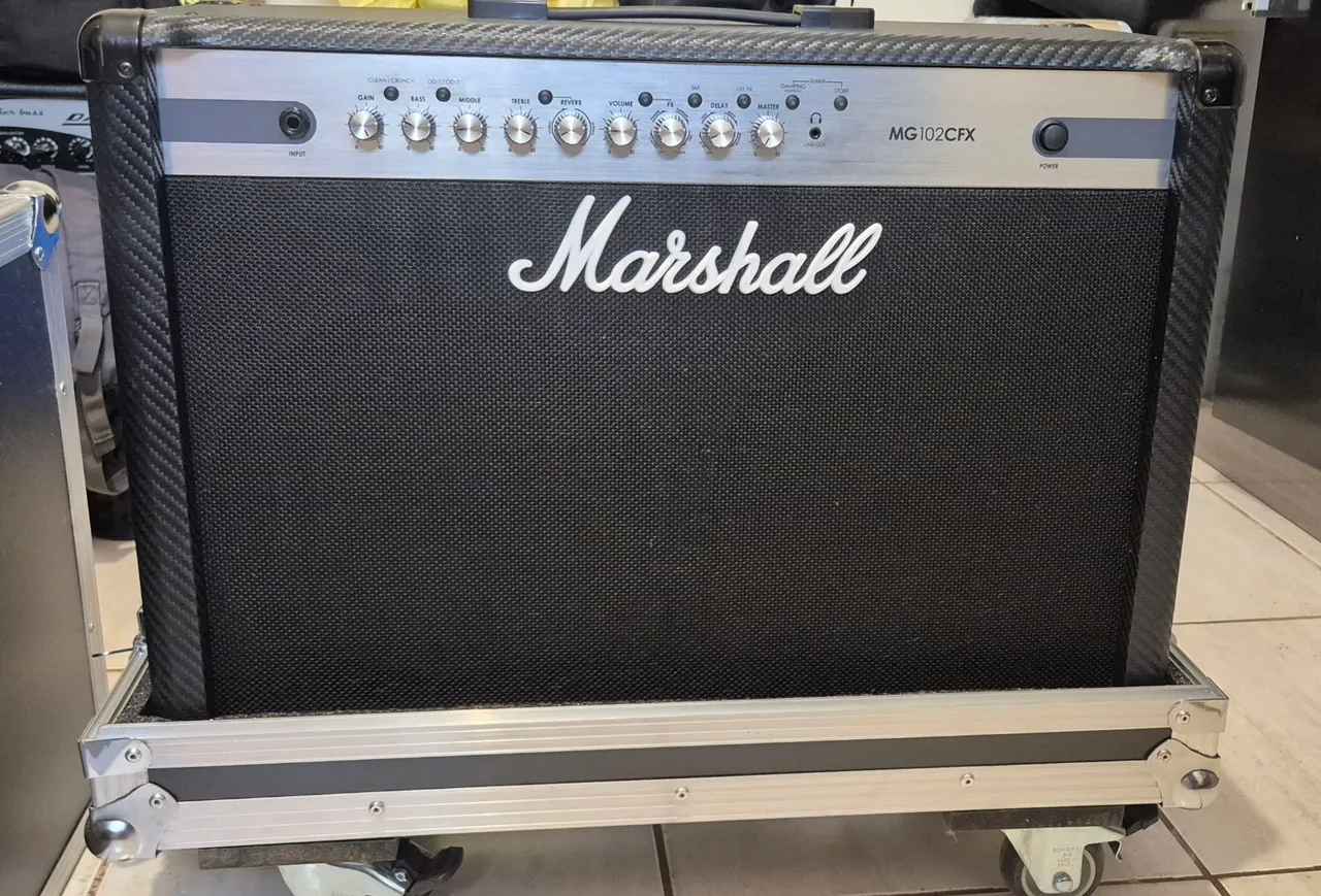 Amplificador Marshall Valvestate 80v Model 8080 - Instrumentos