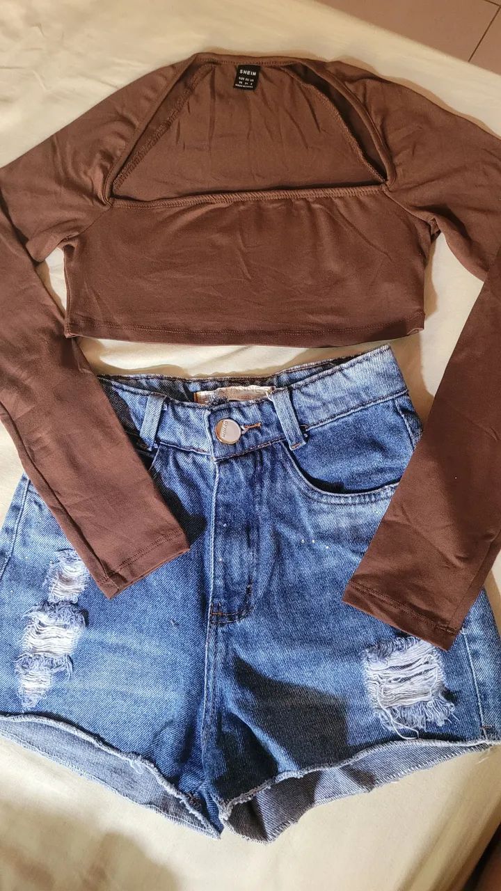 Short Jeans e cropped