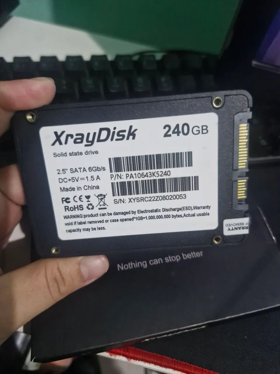 Ssd xrayDisk de 240g