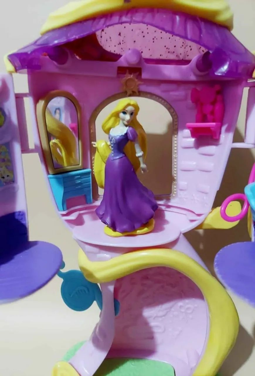 Disney Playset Torre Castelo Rapunzel Original Hasbro - Foto 5