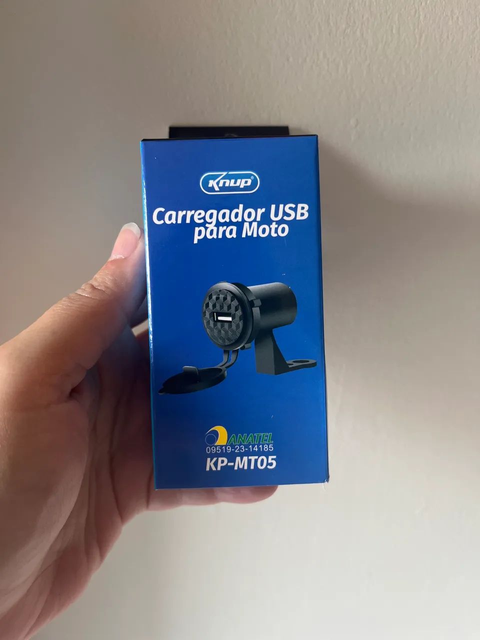 Carregador USB para moto 