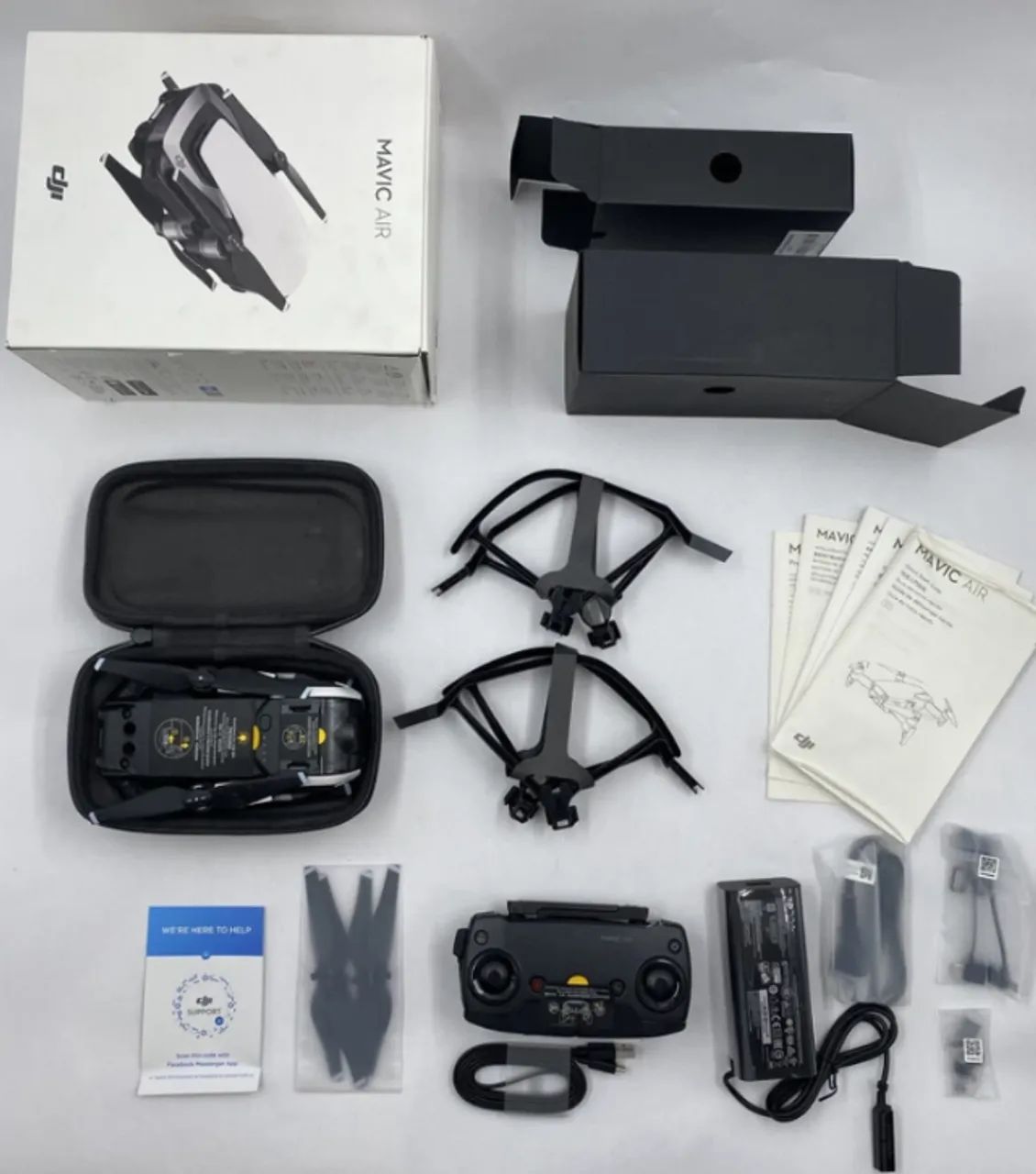 Drone dji mavic air fly more combo u11x com bolsa de transporte