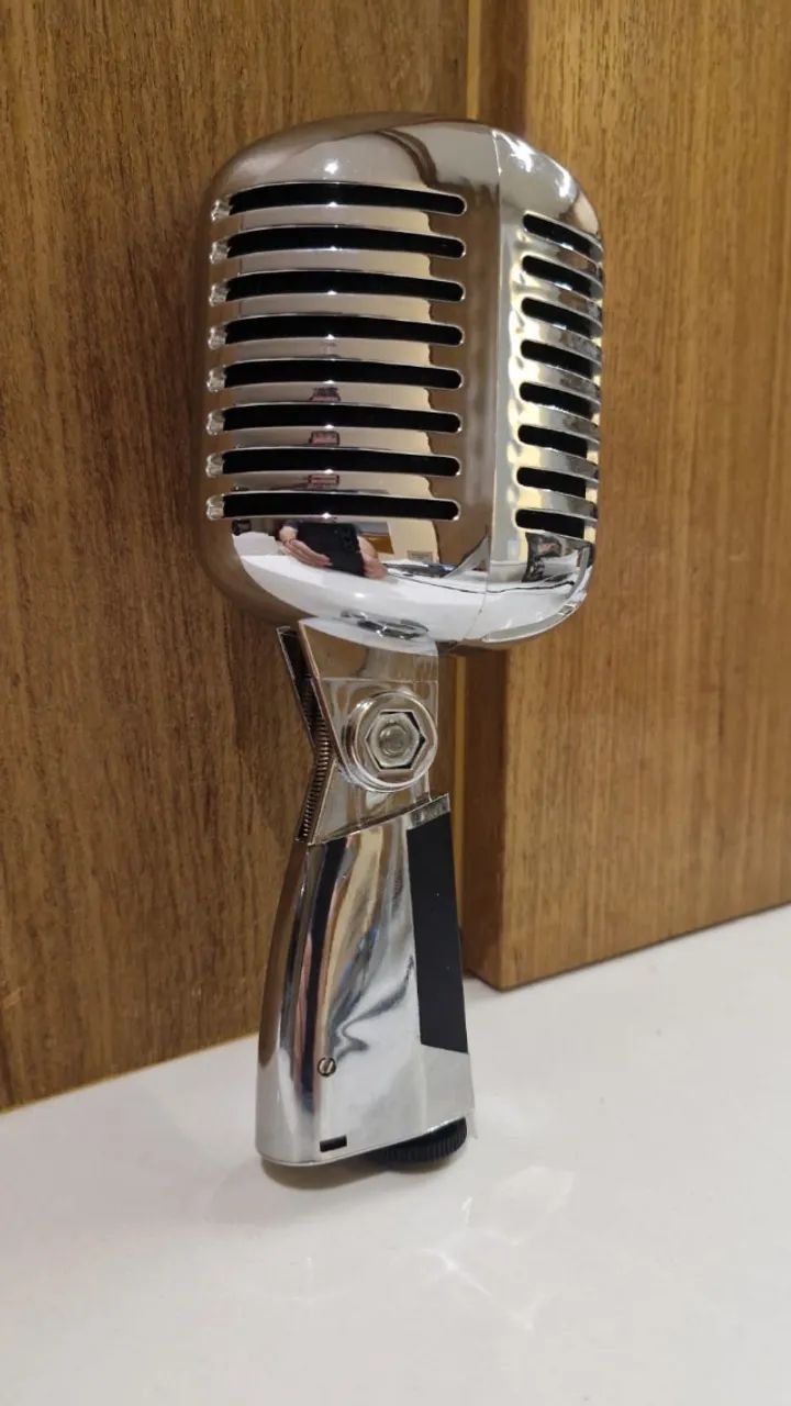 Microfone Retrô Pyle Pro PDMIC42SL - Muito Novo  - Foto 3