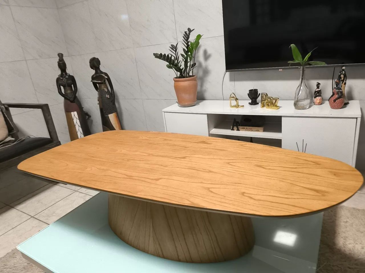 Mesa de centro rústica 