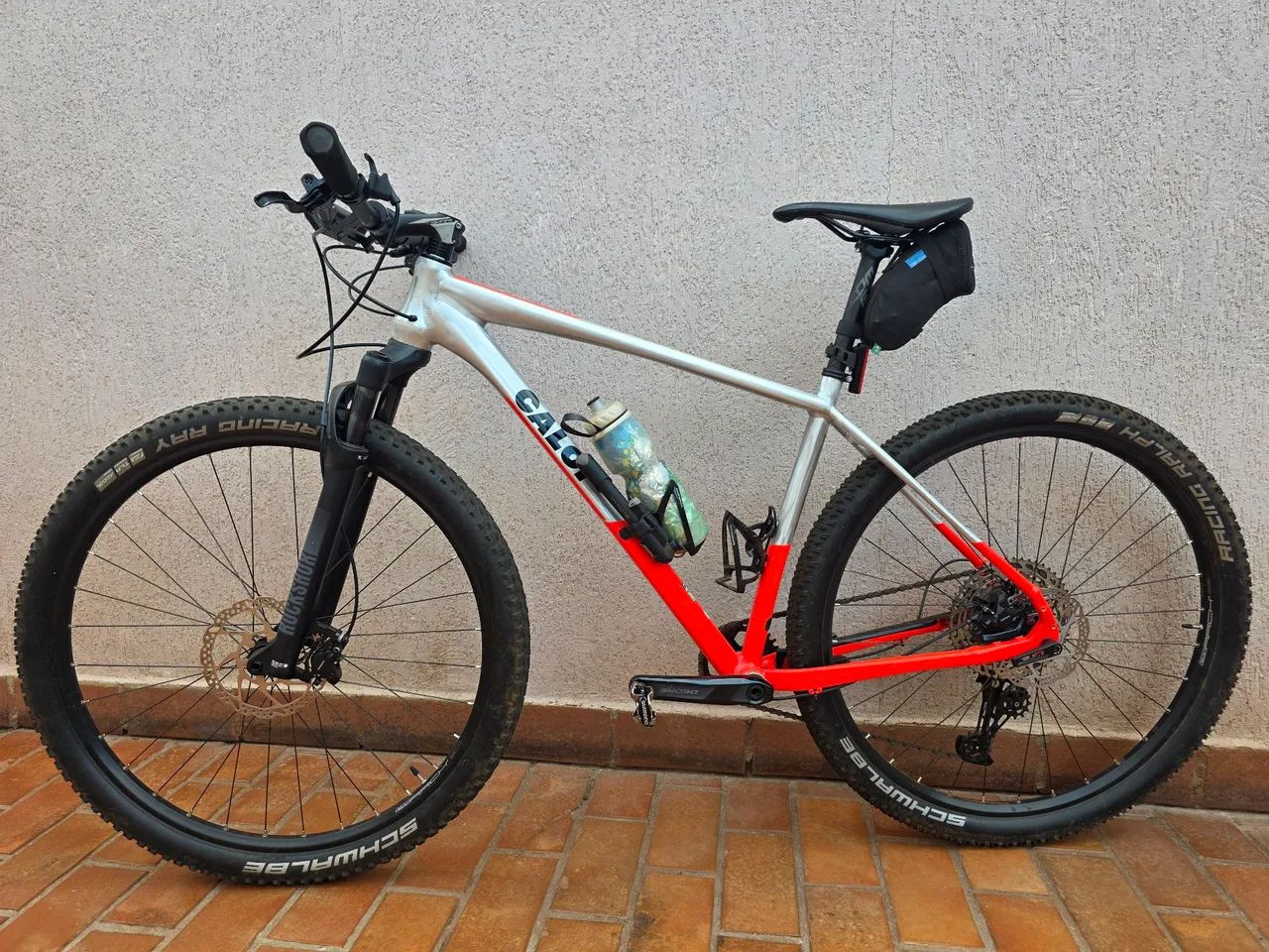 Bike Aro 29 Mtb Caloi Elite Deore 12v Alumínio /vermelho Quadro 19