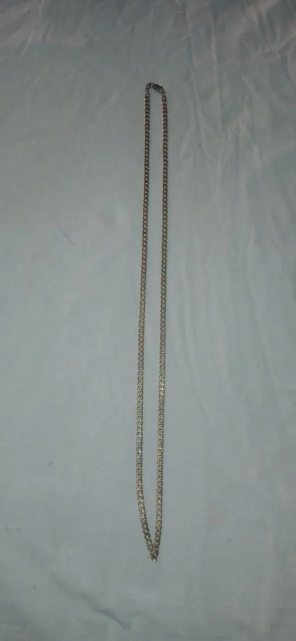 Corrente de prata 4mm 70cm