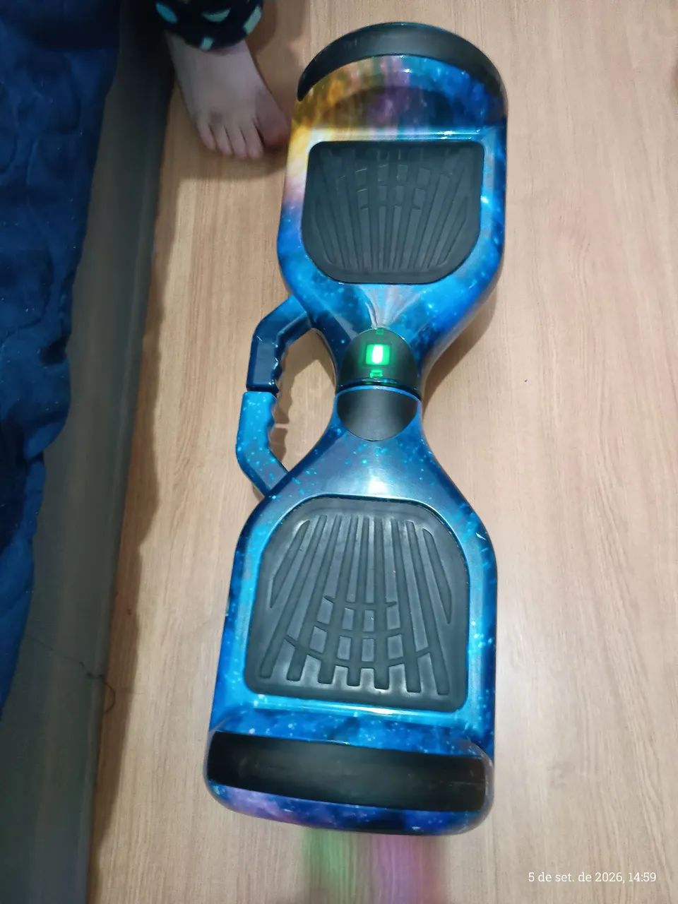 Hoverboard 6.5 polegadas, estampa Galaxy com bluetooth - Foto 3