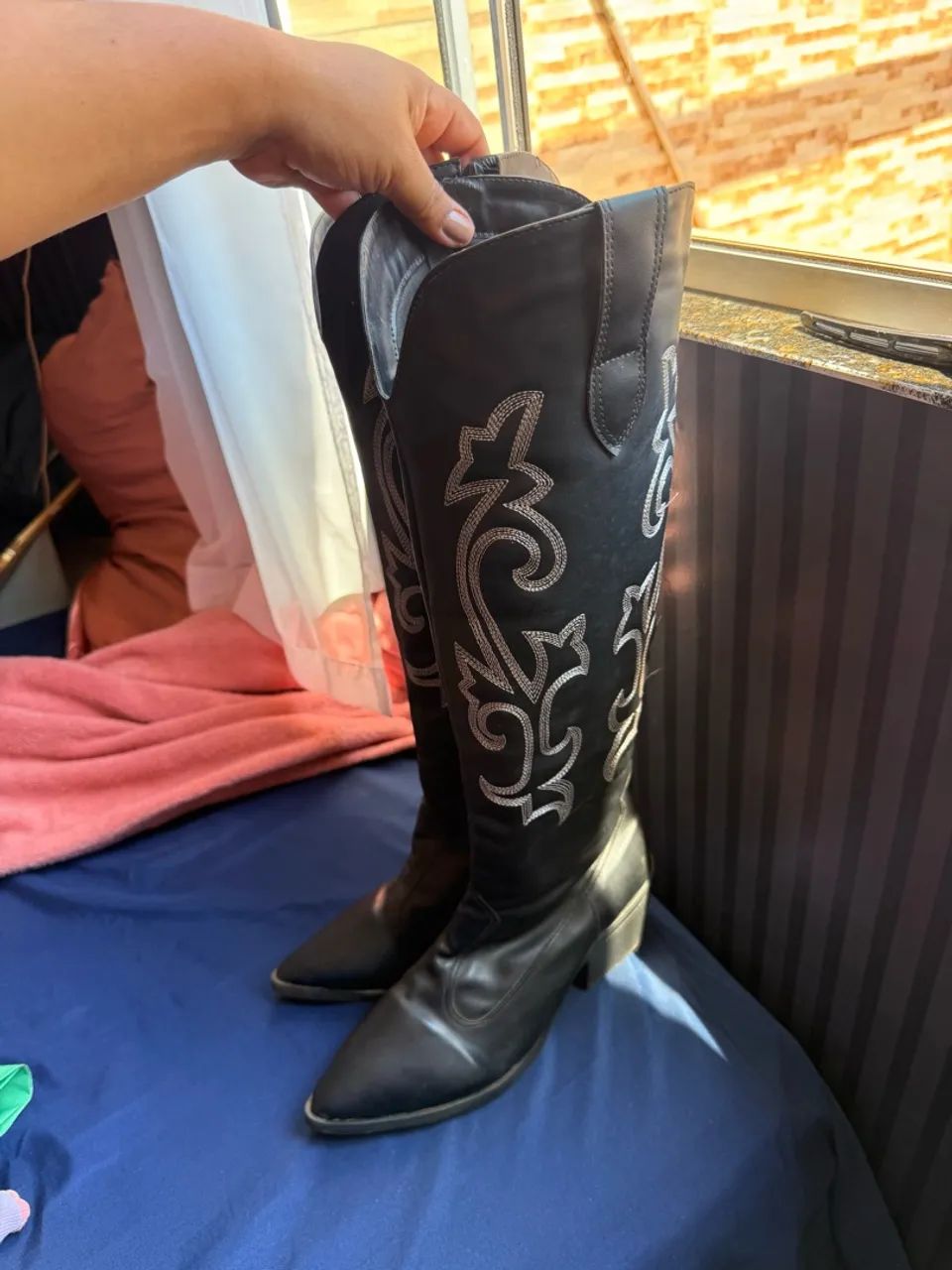 Bota usada em estado de novo. - Foto 3
