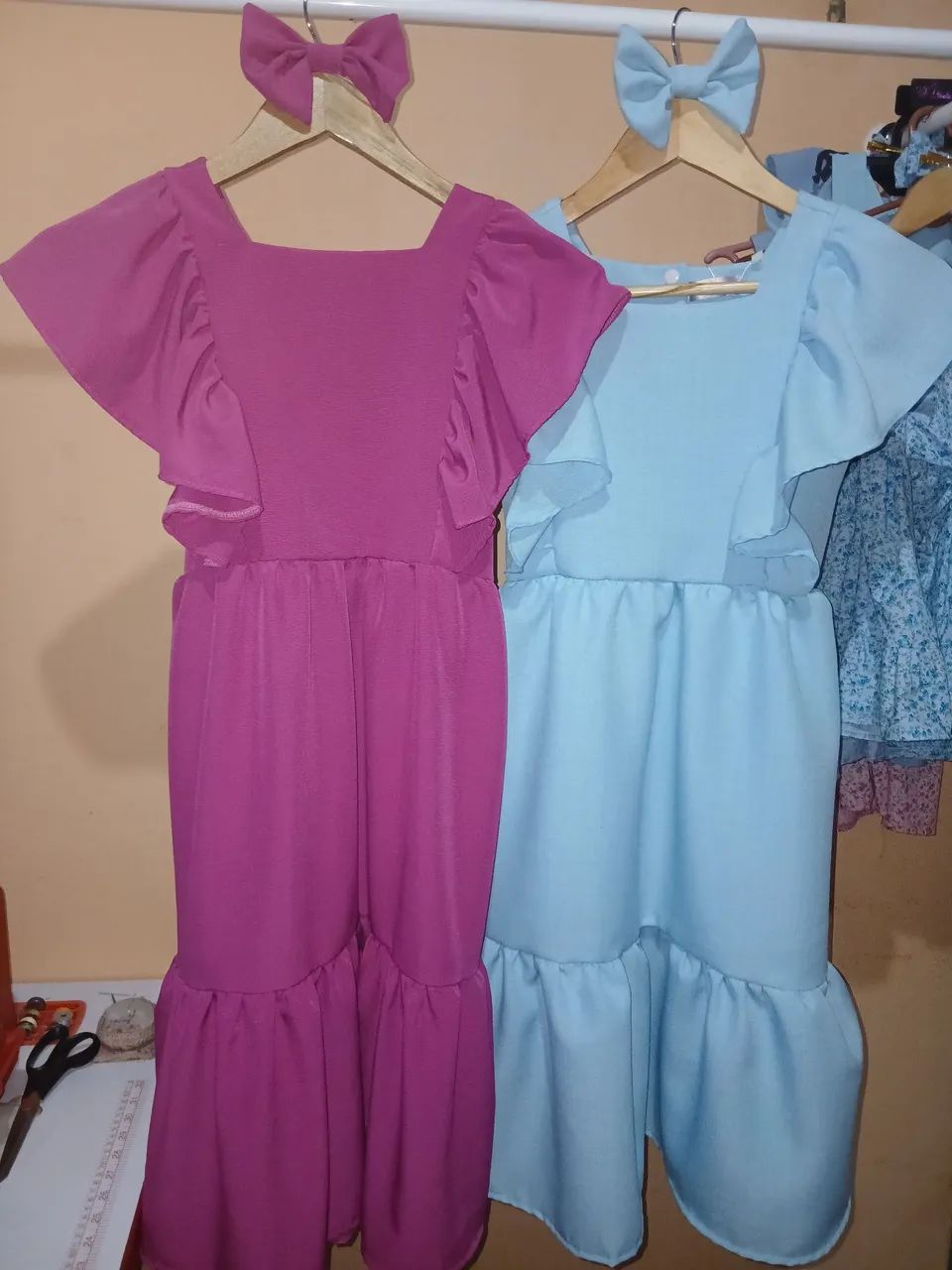vestido infantil elegante com laço  - Foto 3