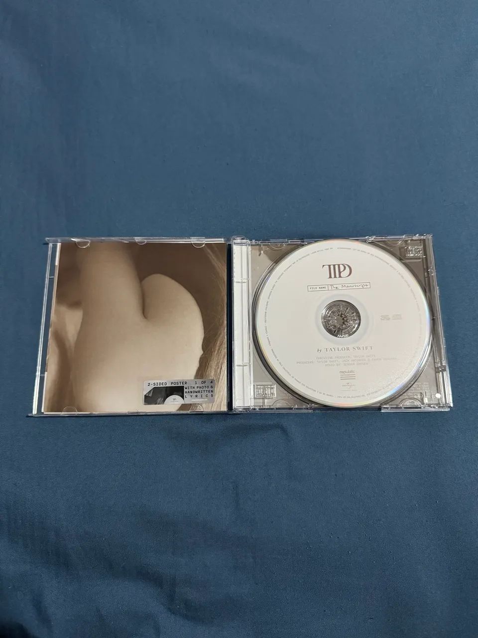 CD Taylor Swift The Tortured Poets Department versão the