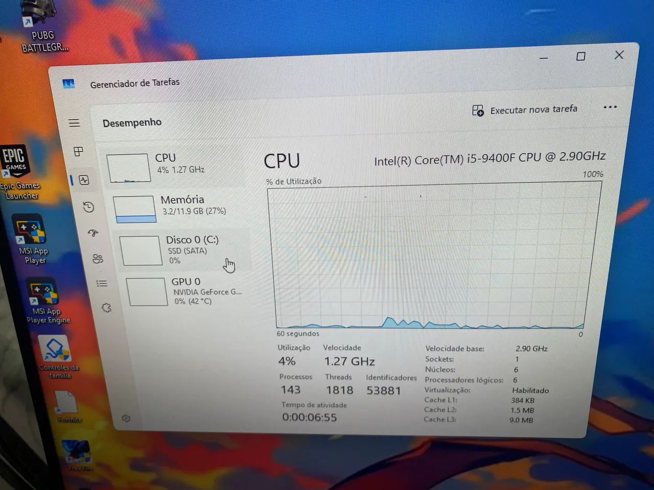 PC I5 9400F - Foto 4