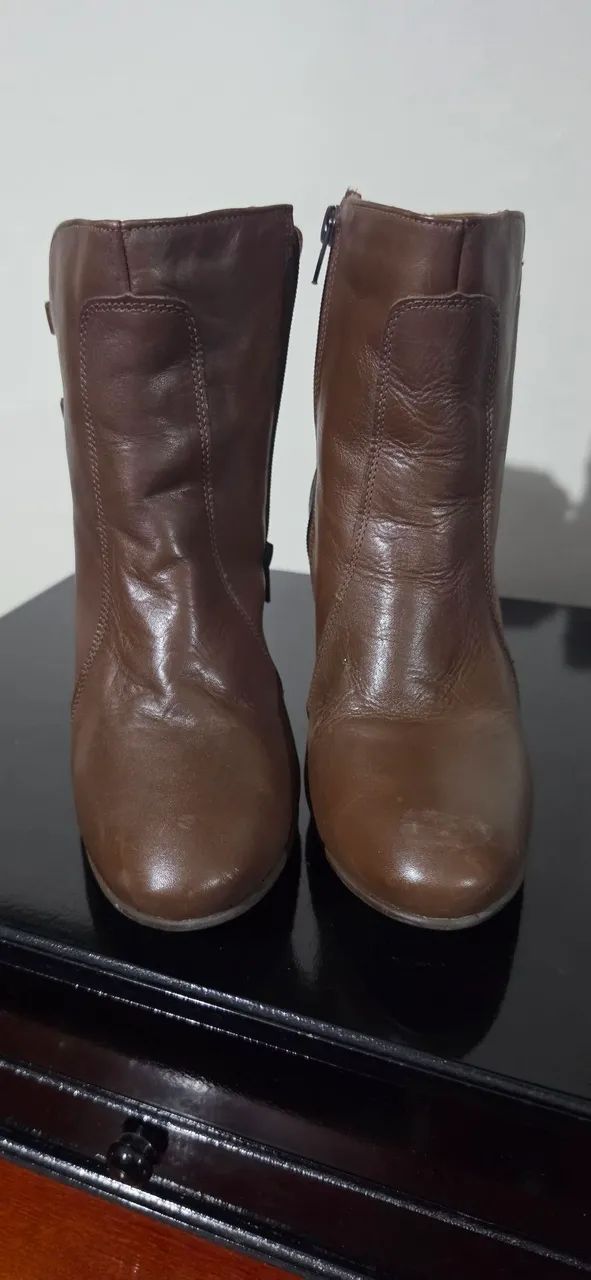 Bota couro Marron  - Foto 2