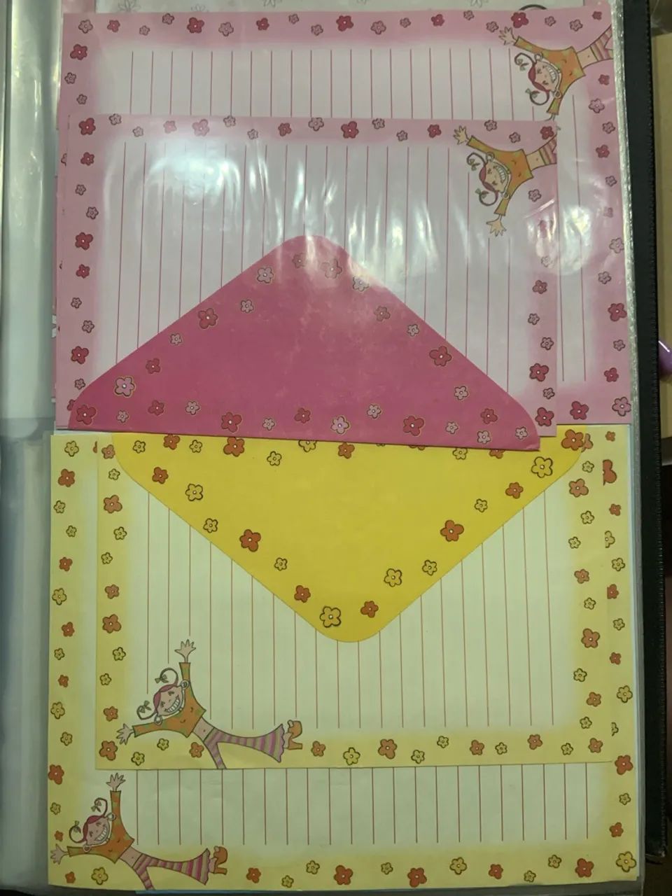 Lote Papel de Carta Meninas Super Poderosas Anos 2000 Original - Foto 3