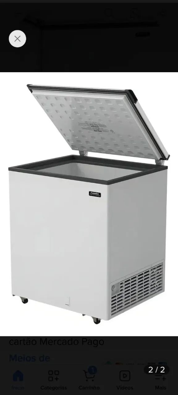 Freezer Esmaltec 