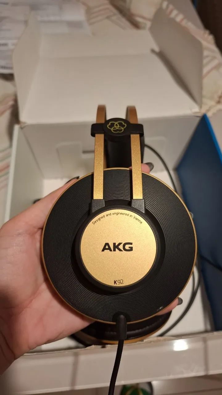 Fone Headphone AKG K92 PERFEITO