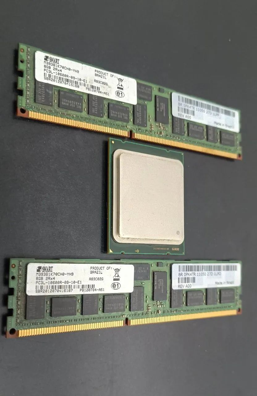 16gb RAM Ddr3 e Xeon 2620